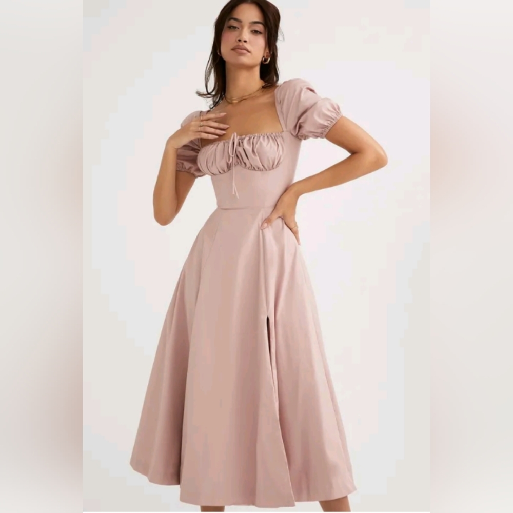 Small House of CB Blush Tallulah Dress